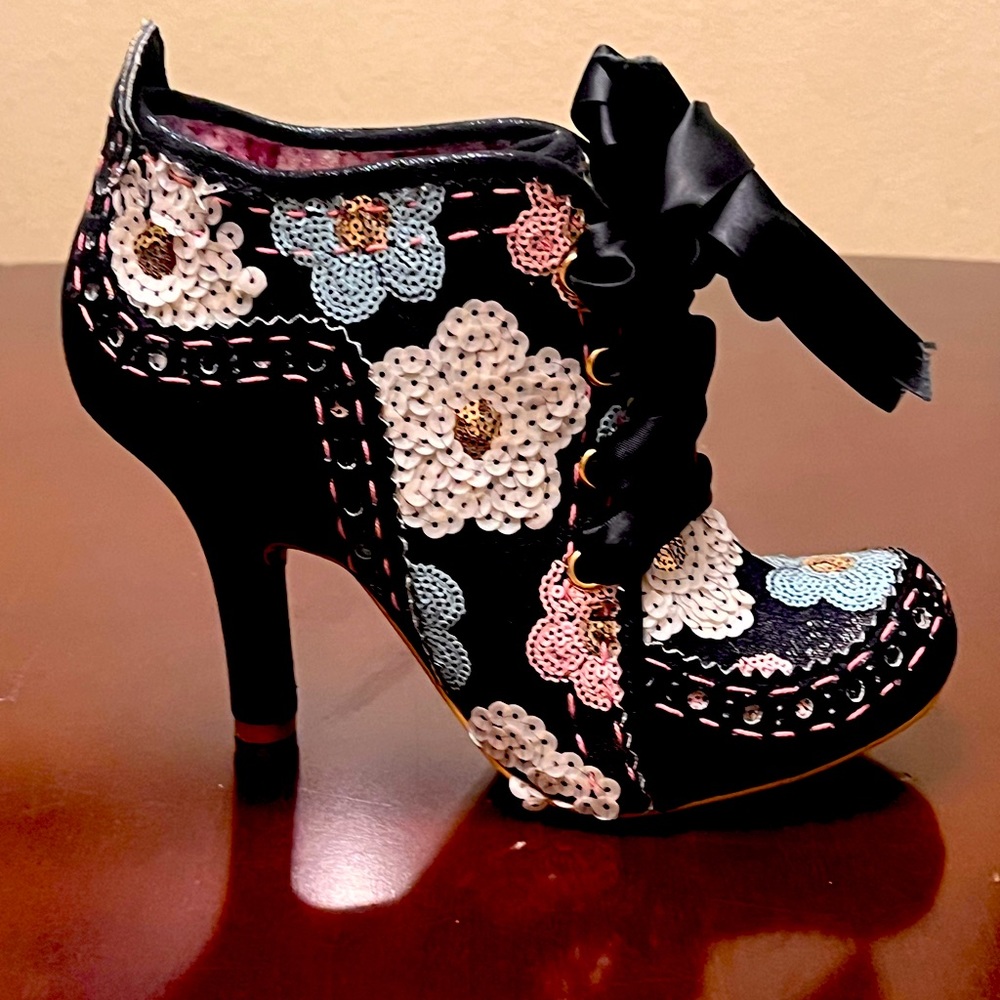 Irregular Choice Abigails Party Heel Boot